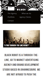 Mobile Screenshot of blackrobot.co.za